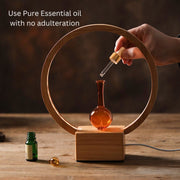 LUNA (Nebuliser+Ringlight) - Waterless Diffuser | Essential oil Burner | Aromatherapy| Home Fragrance V760-N-4