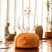 Oscar High Eco-Friendly Nebuliser (Wood) | Waterless Aroma Diffuser | No Plastics Pure Essential Oil Diffusing