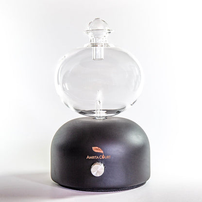 Oscar High Eco-Friendly Nebuliser Black | Waterless Aroma Diffuser | No Plastics Pure Essential Oil Diffusing V760-N-HIGHOSCAR-B