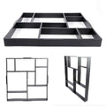 10Grids Garden Paving Brick Patio Concrete Slabs Maker Path Driveway Stone Mould V767-6EJJ26