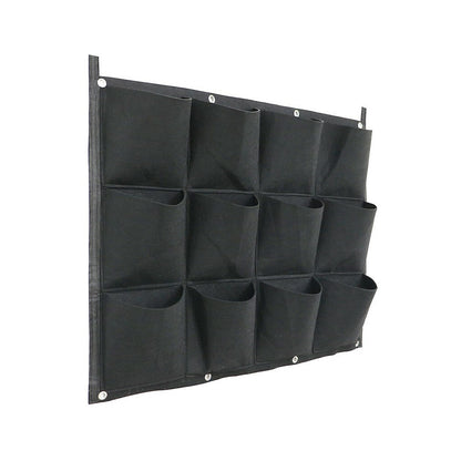 24Pocket Vertical Garden Planter Wall Hanging Herbs Plant Seed Bag Home Decor AU V767-7IZWD01