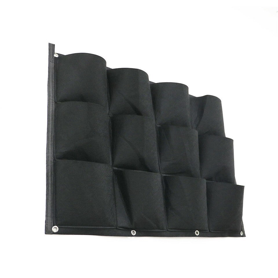 24Pocket Vertical Garden Planter Wall Hanging Herbs Plant Seed Bag Home Decor AU V767-7IZWD01
