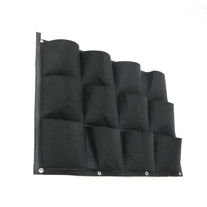 24Pocket Vertical Garden Planter Wall Hanging Herbs Plant Seed Bag Home Decor AU V767-7IZWD01