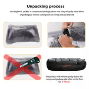 Thick Orthopedic Pet Bed Water-Resistant Cushion V767-9DPET02-L