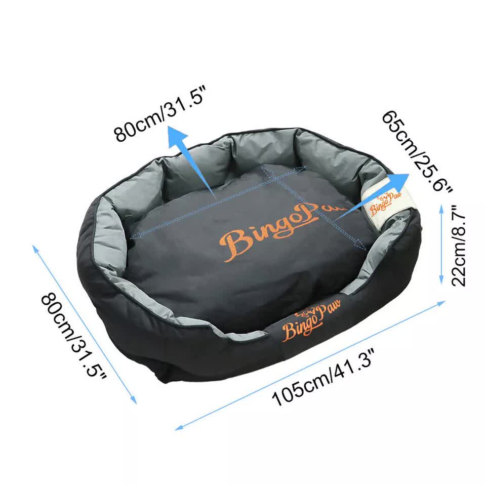 Thick Orthopedic Pet Bed Water-Resistant Cushion V767-9DPET02-XL