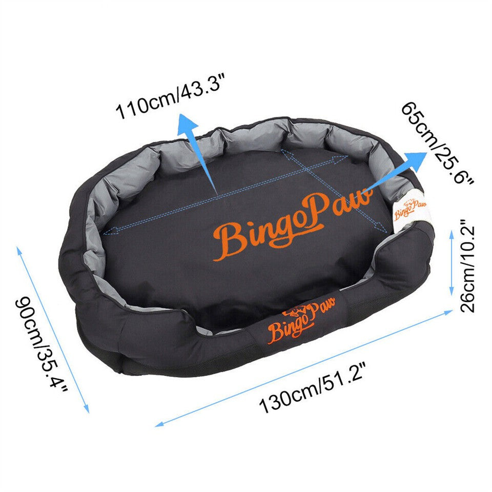 Thick Orthopedic Pet Bed Water-Resistant Cushion V767-9DPET02-XXL