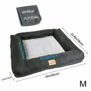 Medium Sized Waterproof Dog Car Seat Bed with Safety Belt V767-9LPET01-M-GJ-B