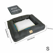 Small Waterproof Dog Car Seat Bed with Safety Belt V767-9LPET01-S-GJ-B