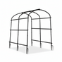 P&P Black & Green U-Frame Metal Garden Trellis with Nylon Netting Heavy Duty Plant Support V767-HJ-XZ1641