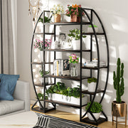 8 Tier Jumbo Plant Stand Vase Shape Flower Bonsai Pot Display Rack Indoor Outdoor V767-HJ-ZM1376