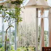Boho Chic Macrame Tapestry Wedding Backdrop Arch Door Window Hanging Curtains V767-HQ-XB123
