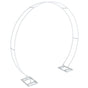 P&P Round Arch Backdrop Stand for Wedding Party Metal Pipe Frame Archway Decoration Indoor Outdoor Double V767-HQ-XJ118-L-G2