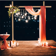 Heavy Duty Square Wedding Arch Wooden Backdrop Stand Balloon Floral Arch Frame V767-HQ-XJ122-V2