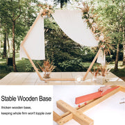 Gorgeous Wedding Arbor Wedding Backdrop Stand Wooden Arch f Garden Wedding Party V767-HQ-XJ124-V1
