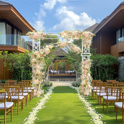 Fin 2.5M Oversized Metal Wedding Arch Stand Proposal Birthday Party Banquet Decor V767-HQ-ZJ1421