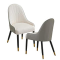 2X Dining Chair Anti-scratch Leather Padded Seat Kitchen Chair V767-JJ-XD1177-BH2-V1