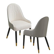 2X Dining Chair Anti-scratch Leather Padded Seat Kitchen Chair V767-JJ-XD1177-BH2-V1