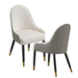 2X Dining Chair Anti-scratch Leather Padded Seat Kitchen Chair V767-JJ-XD1177-BH2-V1