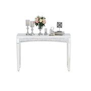 Crushed Diamond Mirrored Console Table Entrance Furniture V767-JJ-XM1216