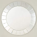 Ultra-modern Round Accent Mirror Venetian Ornate Mirror Decorative Wall Mirror V767-JJ-XM769