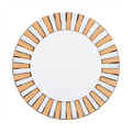 Radiant Sunburst Mirror: Elegant Wall Mounted Decor for Your Living Space Size 80x80cm V767-JJ-XM962-L-V1