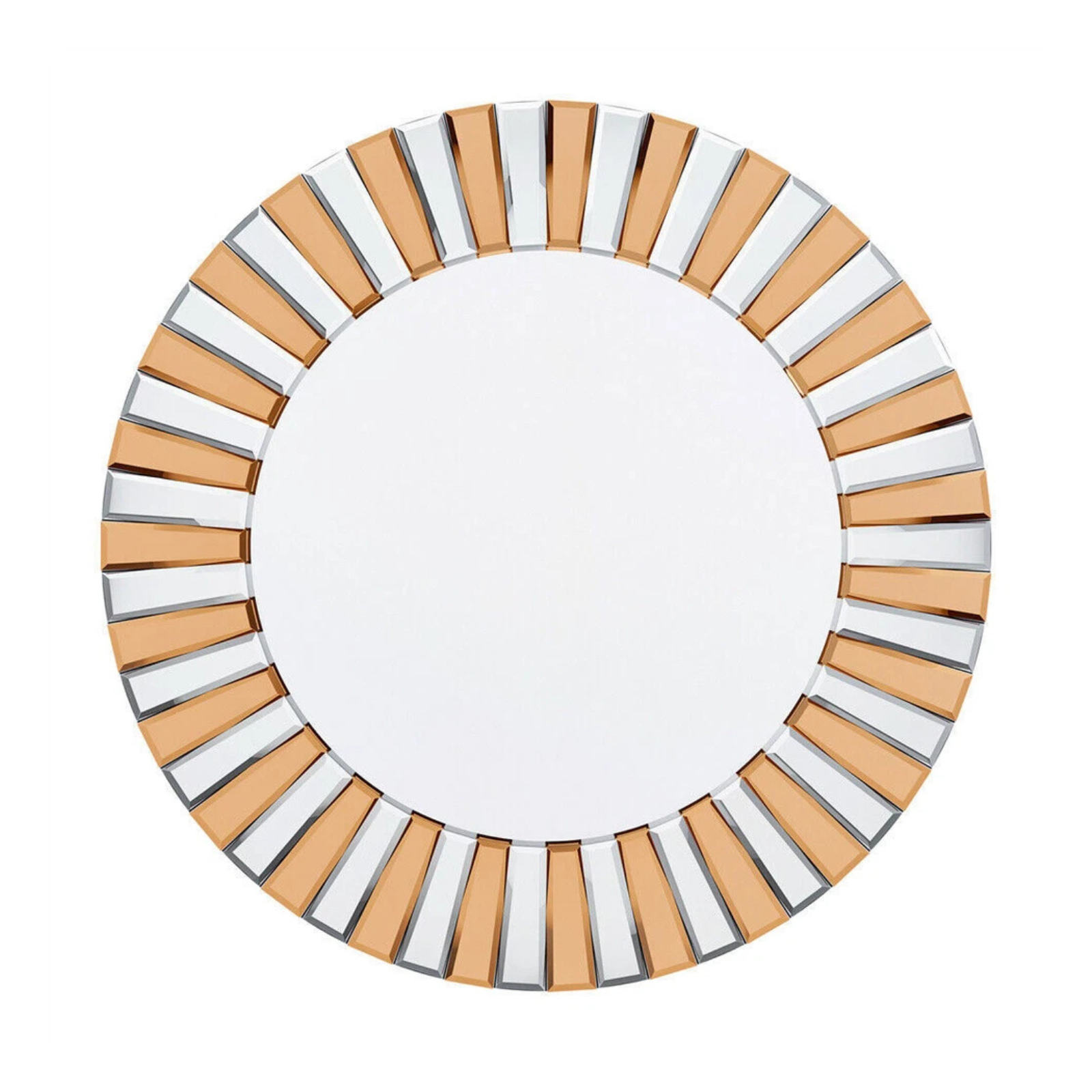 Radiant Sunburst Mirror: Elegant Wall Mounted Decor for Your Living Space Size 80x80cm V767-JJ-XM962-L-V1