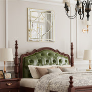 High-grade Unique Decorative Accent Mirror Elegant Square Wall Silver HD Mirror V767-JJ-XM963-60CM