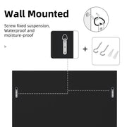 High-grade Unique Decorative Accent Mirror Elegant Square Wall Silver HD Mirror V767-JJ-XM963-60CM