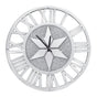 Sparkle Twinkle Crystal Diamond Wall Clock Silver Mirror Wall Decor Big Clocks V767-JJ-XM967