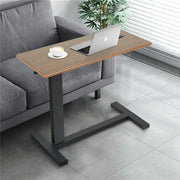 Non Tilt Top Overbed Bedside Table with Auto-Touch Adjustable Height Wheels V767-JJ-XT186