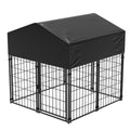 Dog Playpen House Heavy Duty Large Outdoor Dog Kennel Anti-rust Metal Pet Crate V767-JJ-XZ171-XS-V1