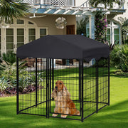 Dog Playpen House Heavy Duty Large Outdoor Dog Kennel Anti-rust Metal Pet Crate V767-JJ-XZ171-XS-V1