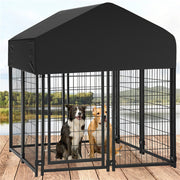Dog Playpen House Heavy Duty Large Outdoor Dog Kennel Anti-rust Metal Pet Crate V767-JJ-XZ171-XS-V1