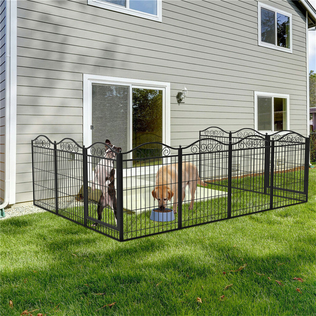 Dog Playpen Kennel Cage Indoor Outdoor Dog Exercise Pen Cat Chicken Rabbit Fence V767-JJ-XZ192