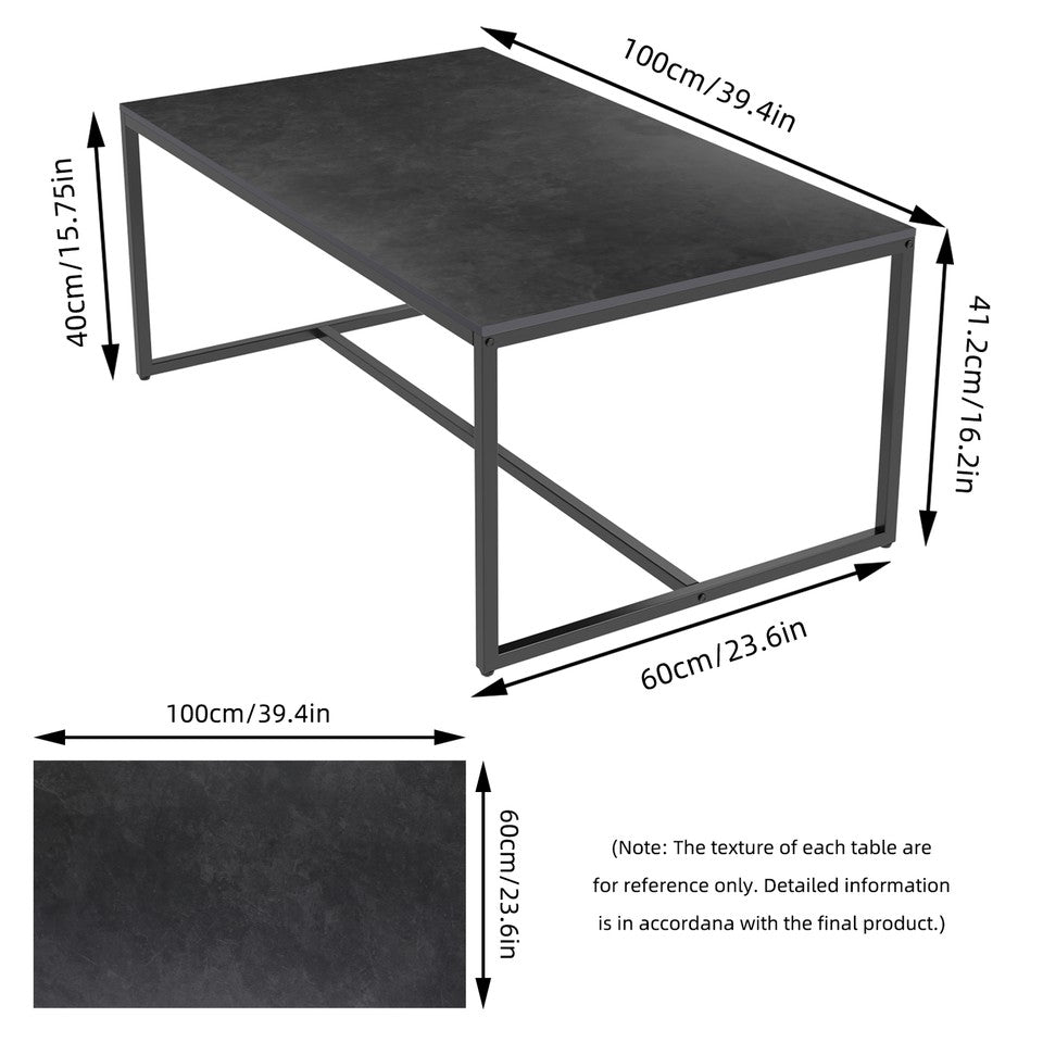 Elegant Heavy Duty Stone Coffee & Side Table V767-JJ-XZ311-WKH