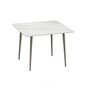 White Sintered Stone Dining Table With Black Legs For Modern Interiors V767-JJ-XZ329-BLB-V1