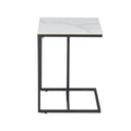 C-Shaped Marble Accent Side Table V767-JJ-XZ776