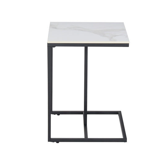 C-Shaped Marble Accent Side Table V767-JJ-XZ776