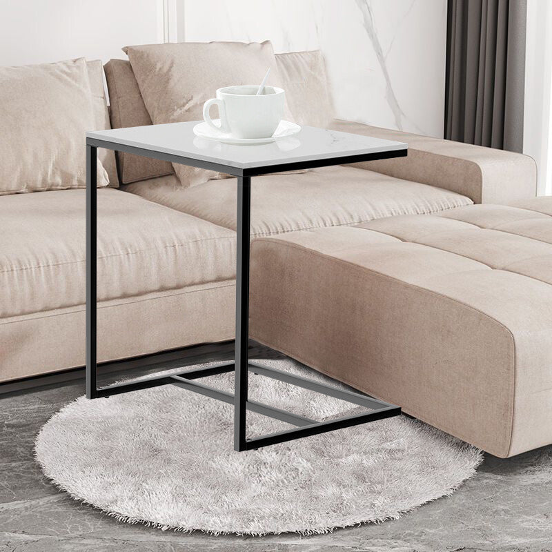 C-Shaped Marble Accent Side Table V767-JJ-XZ776