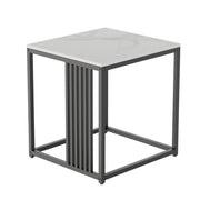 Premium Natural Marble Texture Side End Table Coffee Table Large Bedside Table V767-JJ-XZ877