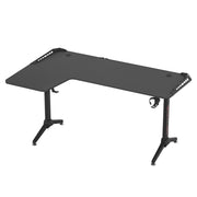 Black L-Shaped Gaming Desk w/ Storage Box V767-JJ-ZT878-L