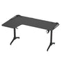 Black L-Shaped Gaming Desk w/ Storage Box V767-JJ-ZT878-L
