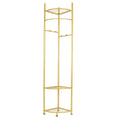 Fin Heavy Duty Clothes Stand Space-Saving Corner Coat Hat Shoes Rack Bedroom V767-JJ-ZY1123-G1