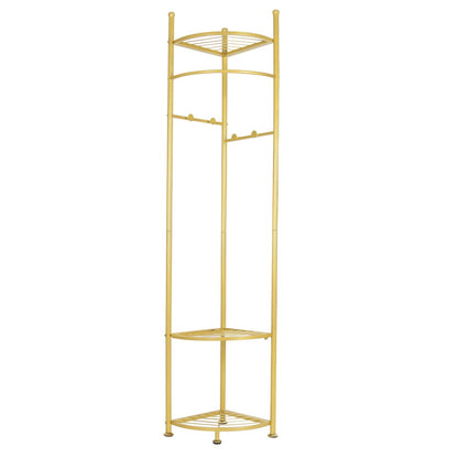 Fin Heavy Duty Clothes Stand Space-Saving Corner Coat Hat Shoes Rack Bedroom V767-JJ-ZY1123-G1