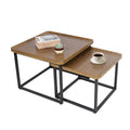 2X Industrial Vintage Stacking Coffee Tables V767-JJ-ZZ1321
