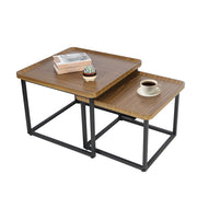 2X Industrial Vintage Stacking Coffee Tables V767-JJ-ZZ1321