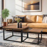 2X Industrial Vintage Stacking Coffee Tables V767-JJ-ZZ1321