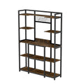 XXL Large Kitchen Bakers Rack Freestanding Microwave Stand Kitchen Storage Shelf V767-JJ-ZZ1398
