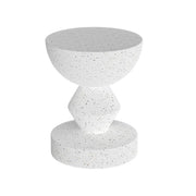 Stylish Lightweight Concrete Sofa Side Table Cement Bedside Table Outdoor Patio V767-JJ-ZZ1621