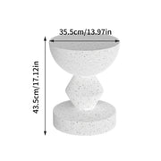 Stylish Lightweight Concrete Sofa Side Table Cement Bedside Table Outdoor Patio V767-JJ-ZZ1621